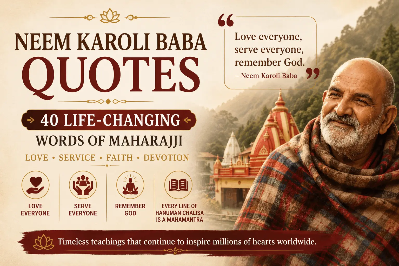 Neem karoli baba Quotes