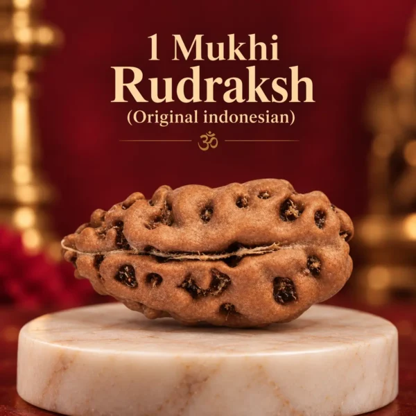 1 Mukhi Indonesian Rudraksha