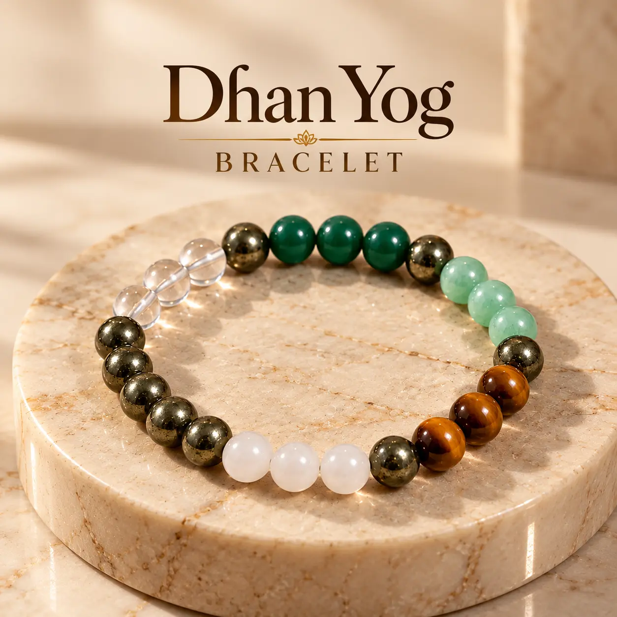 Dhan Yog Gemstone Bracelet Dhan yog bracelet temple box